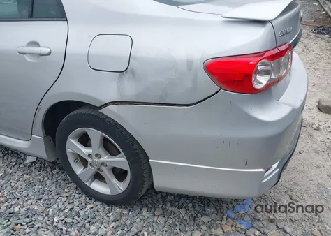 2011 Toyota Corolla S from USA, damaged, VIN 2T1BU4EE3BC677304